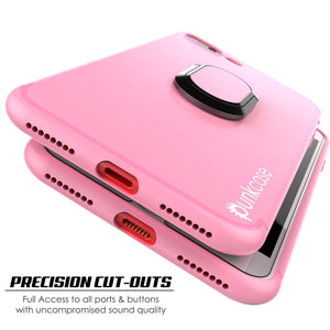 iPhone 8 PLUS Case, Punkcase Magnetix Protective TPU Cover W/ Kickstand, Tempered Glass Screen Protector [Pink] 