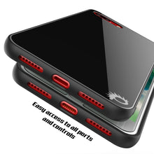 Charger l&#39;image dans la galerie, iPhone 8 PLUS Case, Punkcase GlassShield Ultra Thin Protective 9H Full Body Tempered Glass Cover W/ Drop Protection &amp; Non Slip Grip for Apple iPhone 7 PLUS / Apple iPhone 8 PLUS (Black) 
