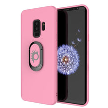 Charger l&#39;image dans la galerie, Galaxy S9 PLUS, Punkcase Magnetix Protective TPU Cover W/ Kickstand, Ring Grip Holder &amp; Metal Plate for Magnetic Car Phone Mount PLUS PunkShield Screen Protector for Samsung S9+ Edge [Pink] (Color in image: pink)
