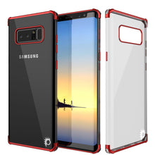 Load image into Gallery viewer, Note 8 Case, Punkcase [BLAZE SERIES] Protective Cover W/ PunkShield Screen Protector [Shockproof] [Slim Fit] for Samsung Galaxy Note 8 [Red] (Color in image: Red)
