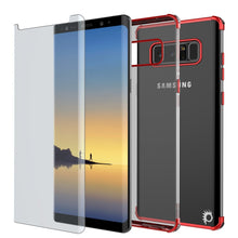 Load image into Gallery viewer, Note 8 Case, Punkcase [BLAZE SERIES] Protective Cover W/ PunkShield Screen Protector [Shockproof] [Slim Fit] for Samsung Galaxy Note 8 [Red] (Color in image: Black)
