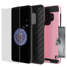 Charger l'image dans la galerie, Galaxy S9 Plus Case, PUNKcase [SLOT Series] [Slim Fit] Dual-Layer Armor Cover w/Integrated Anti-Shock System [Pink] (Color in image: White)
