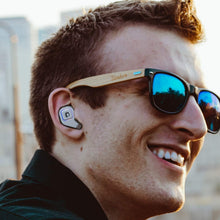 Charger l'image dans la galerie, PunkBuds 2.0 True Wireless Earbuds, Mini Bluetooth Headphones W/ Charging Case &amp; Built-In Noise Cancelling Mic. [Black] 

