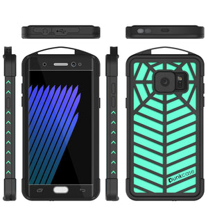 Étui étanche Galaxy Note FE, série Punkcase WEBSTER, Teal | Coque robuste avec armure lourde