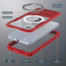 Load image into Gallery viewer, Coque étanche pour Galaxy S26 [Série Alpine 2.0] [Slim Fit] [Certifié IP68] [Antichoc] [Rouge]
