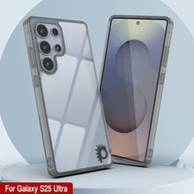 Load image into Gallery viewer, Coque Galaxy S25 Ultra [Série Acrylique Transparente] [Antidérapante] Pour Galaxy S25 Ultra [Gris]
