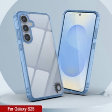 Load image into Gallery viewer, Coque Galaxy S25 [Série Acrylique Transparente] [Antidérapante] Pour Galaxy S25 [Bleu]
