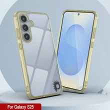 Load image into Gallery viewer, Coque Galaxy S25 [Série Acrylique Transparente] [Antidérapante] Pour Galaxy S25 [Jaune]
