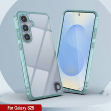 Load image into Gallery viewer, Coque Galaxy S25 [Série Acrylique Transparente] [Antidérapante] Pour Galaxy S25 [Sarcelle]
