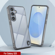 Load image into Gallery viewer, Coque Galaxy S25 [Série Acrylique Transparente] [Antidérapante] Pour Galaxy S25 [Gris]
