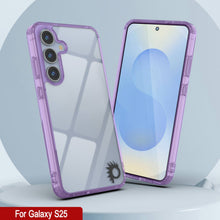 Load image into Gallery viewer, Coque Galaxy S25 [Série Acrylique Transparente] [Antidérapante] Pour Galaxy S25 [Violet]
