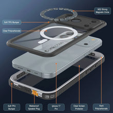 Charger l&#39;image dans la galerie, Case étanche à l&#39;iPhone 17 Pro, punkcase [Extreme Series] Couverture d&#39;armure avec protecteur d&#39;écran intégré [blanc]
