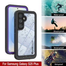 Load image into Gallery viewer, Coque étanche/résistante aux chocs pour Galaxy S25+ Plus [Série Extreme] avec protection d'écran [Violet]
