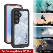 Load image into Gallery viewer, Coque étanche/antichoc pour Galaxy S25+ Plus [Série Extreme] avec protection d'écran [Rose]
