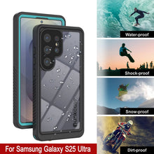 Load image into Gallery viewer, Étui résistant à l'eau et aux chocs pour Galaxy S25 Ultra [Série Extreme] avec protection d'écran [Sarcelle]
