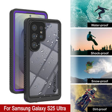 Load image into Gallery viewer, Coque étanche/résistante aux chocs pour Galaxy S25 Ultra [Série Extreme] avec protection d'écran [Violet]
