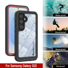 Load image into Gallery viewer, Coque étanche/antichoc pour Galaxy S25 [Série Extreme] avec protection d'écran [Rose]
