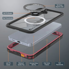 Load image into Gallery viewer, Coque étanche pour Galaxy S26 Plus, Punkcase [Extreme Mag Series] Armor Cover avec protecteur d'écran intégré [Rose]
