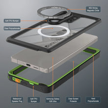 Load image into Gallery viewer, Coque ultra étanche pour Galaxy S26, Punkcase [Extreme Mag Series] Armor Cover avec protecteur d'écran intégré [Vert]
