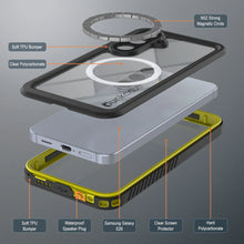 Load image into Gallery viewer, Coque étanche pour Galaxy S26, Punkcase [Extreme Mag Series] Armor Cover avec protecteur d'écran intégré [Jaune]

