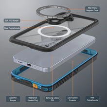 Load image into Gallery viewer, Coque étanche pour Galaxy S26, Punkcase [Extreme Mag Series] Armor Cover avec protecteur d'écran intégré [Bleu]
