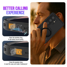 Load image into Gallery viewer, Coque ultra étanche pour Galaxy S26 [Série Kickstud 2.0] Housse de protection IP68 avec protection d'écran et béquille [Rouge]
