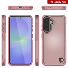 Load image into Gallery viewer, Punkcase Galaxy A36 Case, [Spartan 2.0 Series] Couverture lourde robuste claire [rose]
