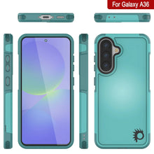 Load image into Gallery viewer, Punkcase Galaxy A36 Case, [Spartan 2.0 Series] Couverture lourde robuste claire [bleu clair]
