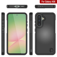 Charger l&#39;image dans la galerie, Punkcase Galaxy A56 Case, [Spartan 2.0 Series] Couverture lourde robuste claire [noir]
