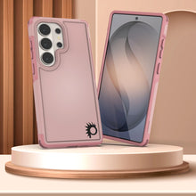 Charger l'image dans la galerie, PunkCase Coque pour Galaxy S26 Ultra [Série Spartan 2.0] Coque transparente robuste et résistante [Rose]
