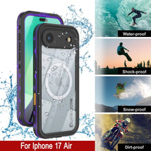 Charger l&#39;image dans la galerie, Étui IP68 imperméable d&#39;iPhone 17, Punkcase [Purple] [série StudStar] [Slim Fit] [Dirtoproof]
