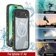 Charger l&#39;image dans la galerie, Étui IP68 imperméable d&#39;iPhone 17, Punkcase [vert clair] [série StudStar] [Slim Fit] [Dirtoproof]
