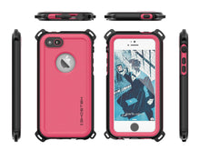 Load image into Gallery viewer, iPhone SE/5S/5 Waterproof Case, Ghostek® Nautical Pink Series| Underwater | Aluminum Frame (Color in image: Teal)
