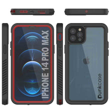 Load image into Gallery viewer, iPhone 14 Pro Max Waterproof Case, Punkcase [Extreme Series] Armor Cover W/ Built In Screen Protector [Red] (Color in image: Teal)
