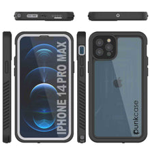 Load image into Gallery viewer, iPhone 14 Pro Max Waterproof Case, Punkcase [Extreme Series] Armor Cover W/ Built In Screen Protector [White] (Color in image: Teal)
