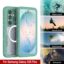 Load image into Gallery viewer, Coque étanche pour Galaxy S26+ Plus [Série Alpine 2.0] [Slim Fit] [Certifié IP68] [Antichoc] [Sarcelle]
