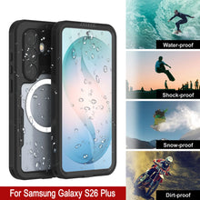 Load image into Gallery viewer, Coque étanche pour Galaxy S26+ Plus [Série Alpine 2.0] [Slim Fit] [Certifié IP68] [Antichoc] [Noir]
