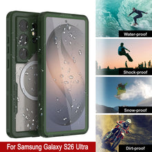 Load image into Gallery viewer, Coque ultra étanche pour Galaxy S26 [Série Alpine 2.0] [Slim Fit] [Certifié IP68] [Antichoc] [Vert]
