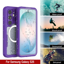 Load image into Gallery viewer, Coque étanche pour Galaxy S26 [Série Alpine 2.0] [Slim Fit] [Certifié IP68] [Antichoc] [Violet]
