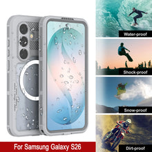 Load image into Gallery viewer, Coque étanche pour Galaxy S26 [Série Alpine 2.0] [Slim Fit] [Certifié IP68] [Antichoc] [Blanc]
