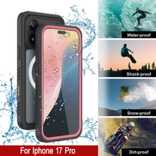 Charger l'image dans la galerie, Hautre imperméable de l'iPhone 17, Punkcase [Series Extreme] Couvercle d'armure avec protecteur d'écran intégré [Pink]
