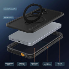 Load image into Gallery viewer, Coque étanche pour Galaxy S26 Plus [Série Kickstud 2.0] Housse de protection IP68 avec protection d'écran et béquille [Gris]
