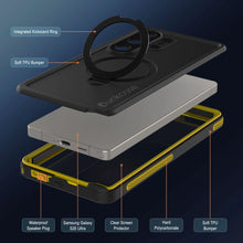 Load image into Gallery viewer, Coque ultra étanche pour Galaxy S26 [Série Kickstud 2.0] Housse de protection IP68 avec protection d'écran et béquille [Jaune]
