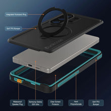 Charger l'image dans la galerie, Coque ultra étanche pour Galaxy S26 [Série Kickstud 2.0] Housse de protection IP68 avec protection d'écran et béquille [Sarcelle]

