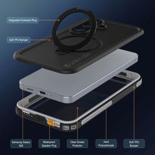Load image into Gallery viewer, Coque étanche pour Galaxy S26 [Série Kickstud 2.0] Housse de protection IP68 avec protecteur d'écran et béquille [Blanc]

