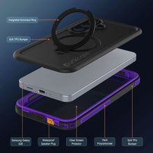 Load image into Gallery viewer, Coque étanche pour Galaxy S26 [Série Kickstud 2.0] Housse de protection IP68 avec protecteur d'écran et béquille [Violet]
