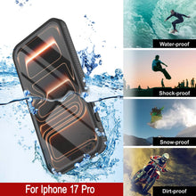 Charger l&#39;image dans la galerie, Coque étanche pour iPhone 17 Pro [Série Kickstud 2.0] Housse de protection IP68 avec protecteur d&#39;écran et béquille [Gris]
