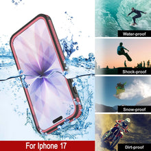 Charger l&#39;image dans la galerie, Coque étanche pour iPhone 17 [Série Kickstud 2.0] Housse de protection IP68 avec protecteur d&#39;écran et béquille [Rose]

