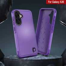 Load image into Gallery viewer, Punkcase Galaxy A36 Case, [Spartan 2.0 Series] Couverture lourde robuste claire [violet]
