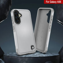 Charger l&#39;image dans la galerie, Punkcase Galaxy A56 Case, [Spartan 2.0 Series] Couverture lourde robuste claire [blanc]
